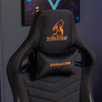 Кресло Evolution Nomad PRO (черный/оранжевый)