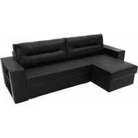 Угловой диван Лига диванов Эридан 102101 (черный)