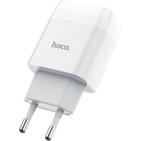 Сетевое зарядное Hoco C73A microUSB (белый)