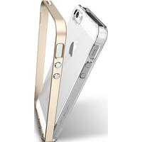 Чехол для телефона Spigen Neo Hybrid Crystal для iPhone SE (Champagne) [SGP-041CS20182]
