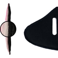 Респиратор-полумаска A12Mask Многоразовая маска-респиратор v3.0 (черный, S)