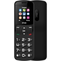 Кнопочный телефон Inoi 104 (черный)