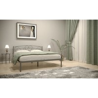 Кровать ИП Князев Магнолия 120x190 (серый)