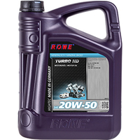 Моторное масло ROWE Hightec Turbo HD SAE 20W-50 4л [20011-0040-03]