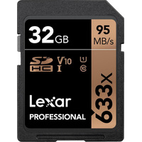 Карта памяти Lexar Professional 633x SDHC LSD32GCB633 32GB