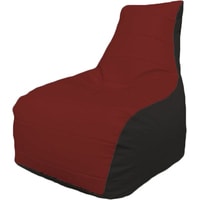 Кресло-мешок Flagman Бумеранг Б1.3-31 (красный/черный)