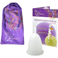 Менструальная чаша Me Luna Classic L стебель (прозрачный)