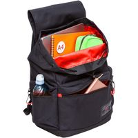 Городской рюкзак Grizzly RQL-216-1 (черный/красный)