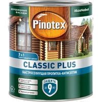 Антисептик Pinotex Classic Plus 3 в 1 0.9 л (тиковое дерево) в Мозыре