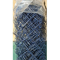 Строительная сетка Сетка-рабица в ПВХ 55х55 2.4мм 1.8x10м (синий)