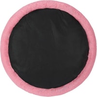 Лежак Pet Bed плюшевый 40 см (розовый)