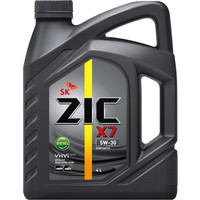 Моторное масло ZIC X7 Diesel 5W-30 4л