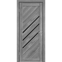 Межкомнатная дверь Triadoors Luxury 572 ПО 55x190 (brig/лакобель черный)
