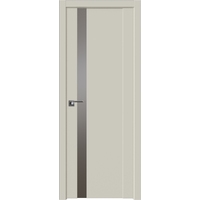Межкомнатная дверь ProfilDoors 62U L 80x200 (магнолия сатинат, стекло серебряный лак)
