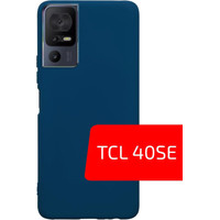 Чехол для телефона Akami Matt TPU для TCL 40SE (синий)