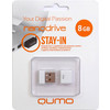 USB Flash QUMO NanoDrive 8Gb White