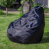 Кресло-мешок LoftyHome Груша XXXL (оксфорд, черный)
