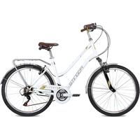 Велосипед Stinger Victoria 26 р.17 2022 (белый)