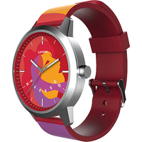 Гибридные умные часы Lenovo Watch 9 Constellation Series (дева, красный/бордовый)