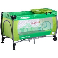 Манеж-кровать Caretero Medio Classic (зеленый)