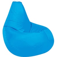 Кресло-мешок Kreslomeshki Груша дюспо (L, голубой)