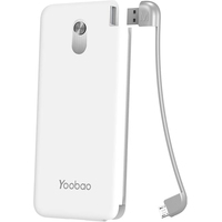 Внешний аккумулятор Yoobao S10K microUSB (белый)