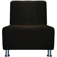 Интерьерное кресло Brioli Руди П (велюр, B74 коричневый)