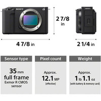 Беззеркальный фотоаппарат Sony ZV-E1L Kit 28-60mm (белый)