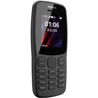 Кнопочный телефон Nokia 106 (2018) TA-1114 (темно-серый)