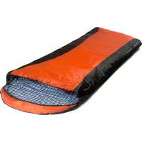 Спальный мешок Campus Cougar 250 Grand R-zip (правая молния, оранжевый/черный)