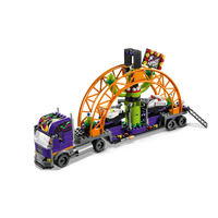 Конструктор LEGO City 60313 Грузовик с космической каруселью