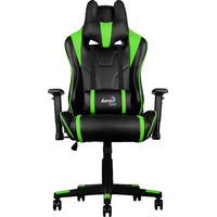 Кресло AeroCool AC220 (черный/зеленый)