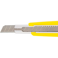 Нож канцелярский Expert Complete EC240704 (желтый)