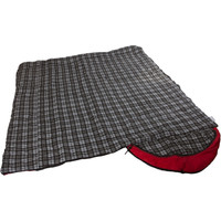 Спальный мешок Indiana Maxfort Plus (левая молния, красный/черный)