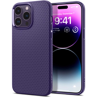Чехол для телефона Spigen Liquid Air iPhone 14 Pro Max Deep Purple ACS05575 (фиолетовый)