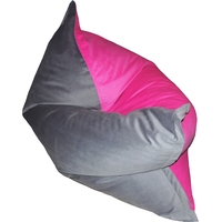 Кресло-мешок Bagland Подушка (розовый/серый)