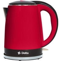 Электрический чайник Delta DL-1370 (красный/черный)