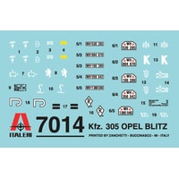Сборная модель Italeri 7014 Opel Blitz