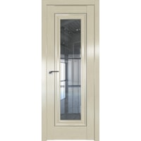 Межкомнатная дверь ProfilDoors 24X 70x200 (эш вайт серебро/стекло прозрачное)