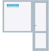 Окно ПВХ Enwin 70/5 Omega 2070x2170 СП1