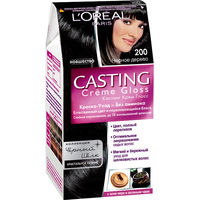 Крем-краска для волос L'Oreal Casting Creme Gloss 200 Черное дерево