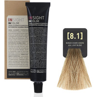 Крем-краска для волос Insight Incolor 8.1 пепельный светлый блонд