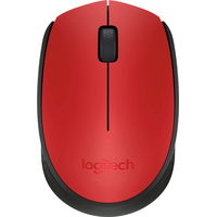 Мышь Logitech M171 (красный/черный)