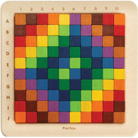 Кубики Plan Toys Счеты-мозайка 5468