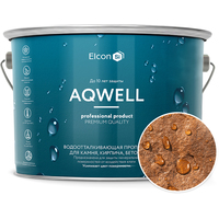 Пропитка Elcon водоотталкивающая Aqwell (бесцветный, с эффектом «мокрого камня», 9 л)