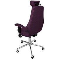 Кресло Kulik System Nano (с подголовником, фиолетовый)