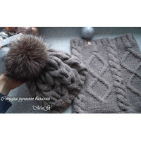 Пряжа для вязания Alize Lanagold 207 (240 м, светло-коричневый)