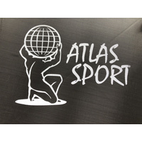 Батут Atlas Sport 404 см - 13ft Basic (с лестницей, внешняя сетка, сливовый)