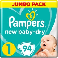 Подгузники Pampers Premium Care 1 Newborn (94 шт)