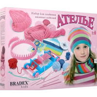 Набор для вязания Bradex Ателье DE 0275 (разноцветный, 11 мотков)
